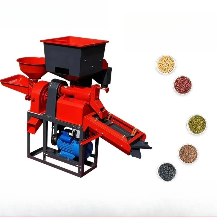 Cost Effective  Combined Rice Mill Reliable Paddy Huller Grain Grinder for Small Scale Farming Business
