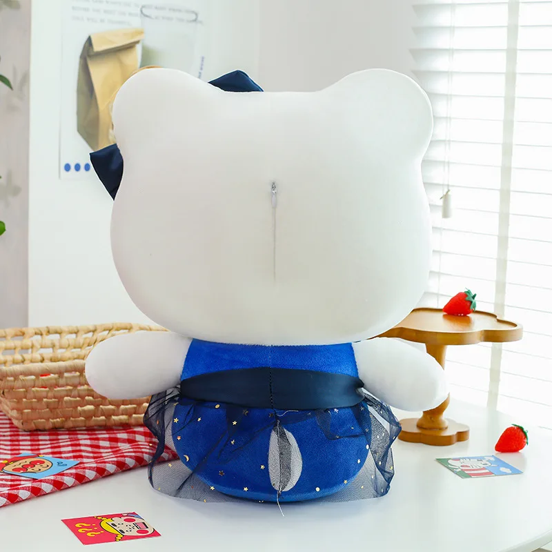 

Большой размер Sanrio Kawaii Galaxy KT Cat Hello Kitty плюшевая игрушка Hello KT Kitty кукла большая мягкая кукла животное подарок на день рождения для детей