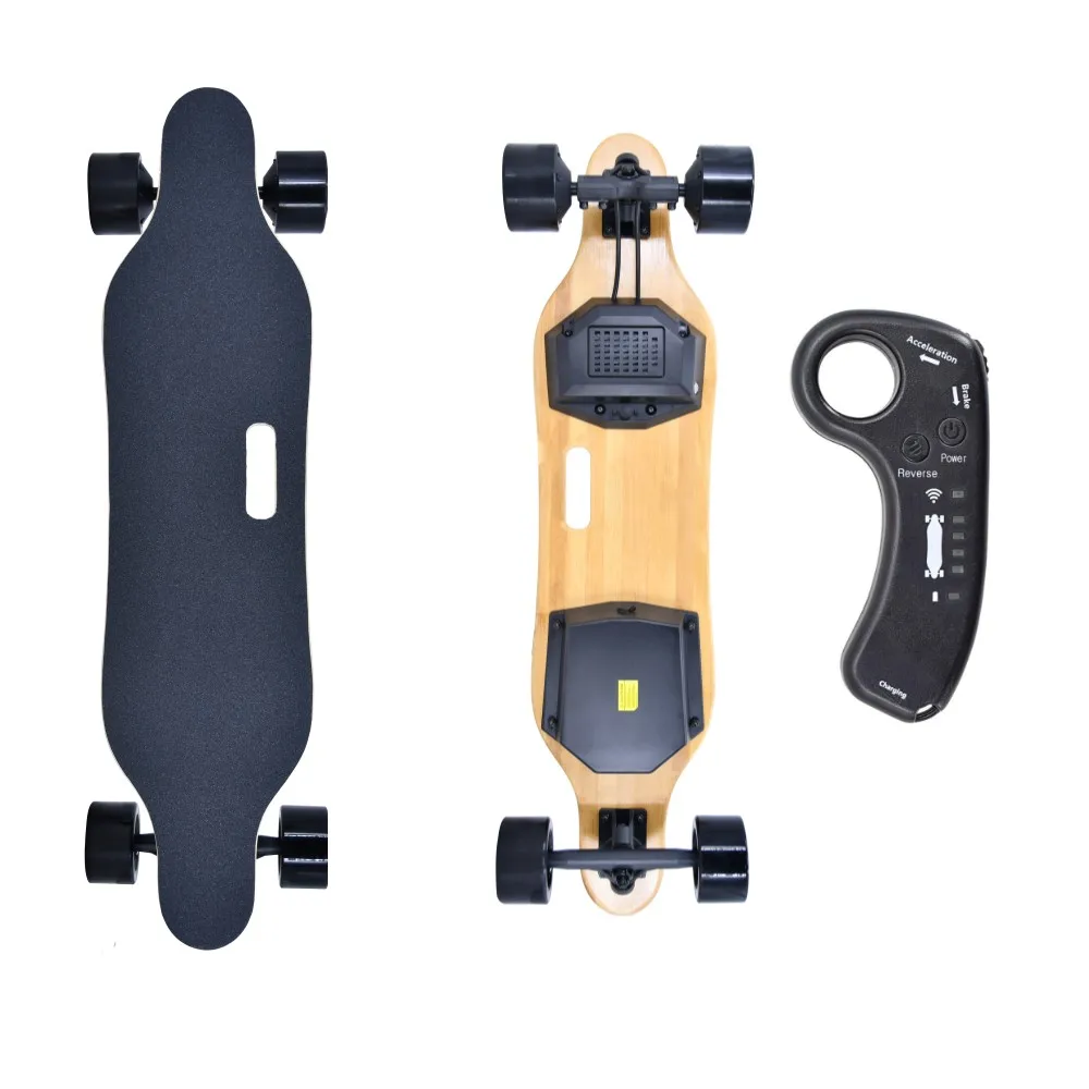 USA Stock SYL06 Split box 600w single drive Electric Skateboard scooter Longboard Hub motor EBS Four model speed 2.4G remoter