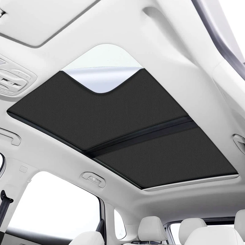 

Автомобильный замшевый тканевый солнцезащитный козырек для люка с защитой от УФ-излучения и электростатической адсорбцией для MG ES5 2025-наст. время, теплоизоляционные аксессуары для люка