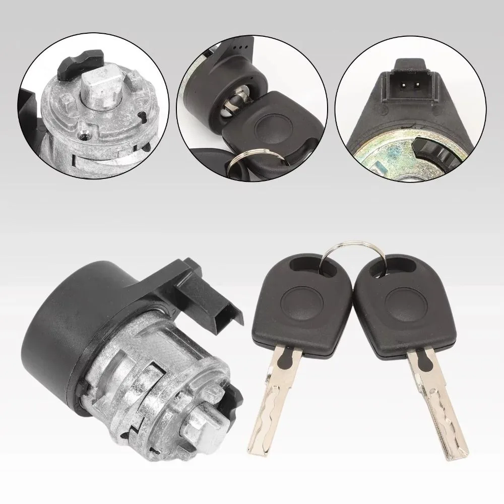2 Key Ignition Barrel With Lock Key Speed Dial Control On/Off Pit Thumb Throttle Accelerator Durable key cylinder Switch