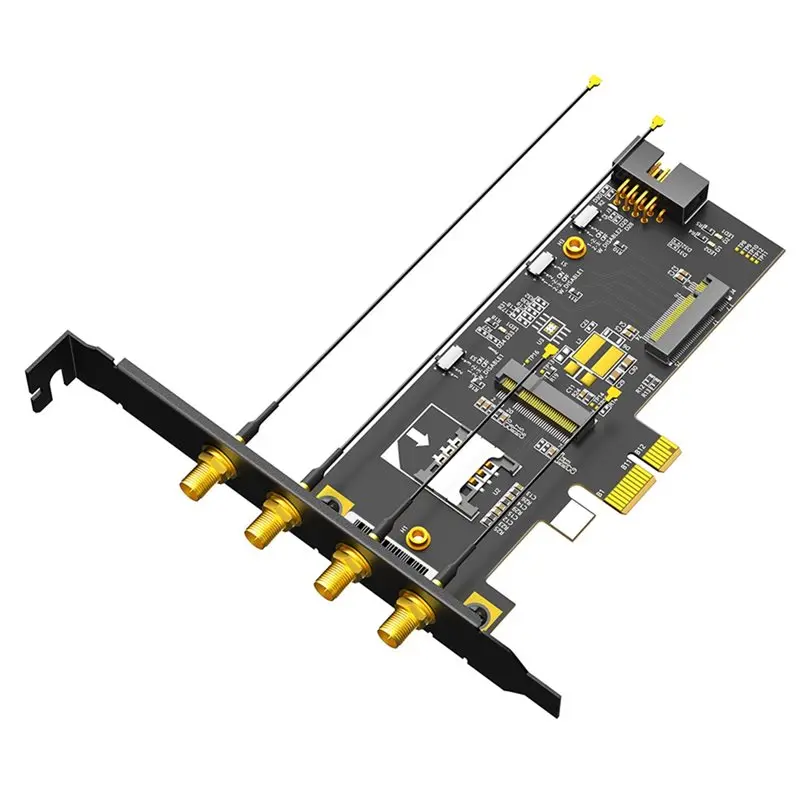new-ng-4g-for-3g-wifi-card-compatible-ngff-m-2-key-b-and-key-a-to-pcie-x1-adpater-expansion-adapter