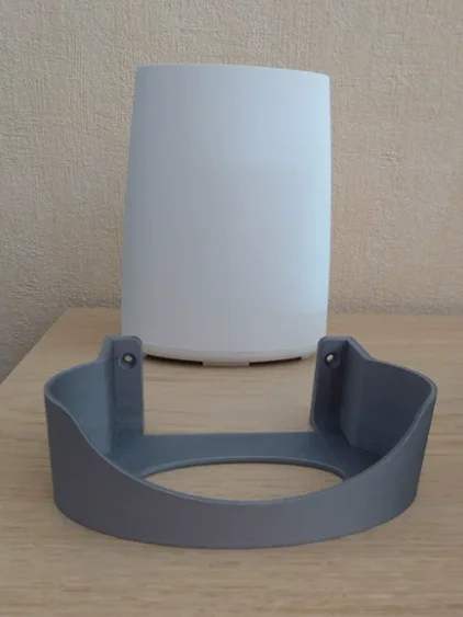 WYORESY for Netgear Orbi RBK40 / RBS40 Router Wall Storage Bracket Reserved Vent Hole Indoor Mesh Network Equipment Mount Rack