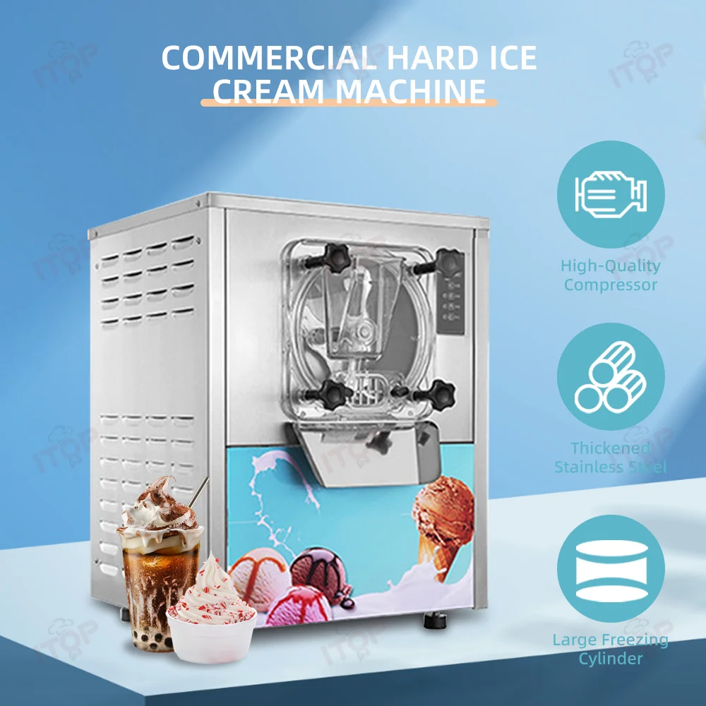 Macchina per la produzione di gelato gusto Itlaly a bottone / Gelatiera dura