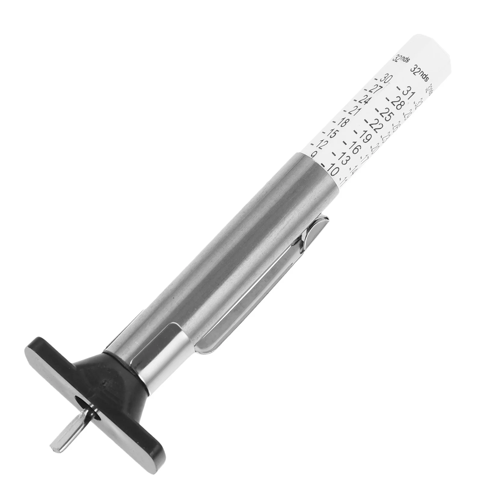 

Tire Tread Depth Gauge 0-25mm Accurate Portable Durable Plastic Measuring Tool for Car Tire Maintenance Measurer Tool