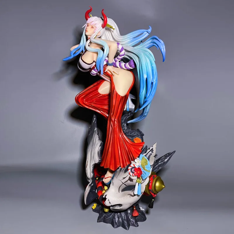 One Piece Series One Piece Gk Statue Kaido Daughter Standing Posture Daiwa Anime Gift Figurine Model Ornament