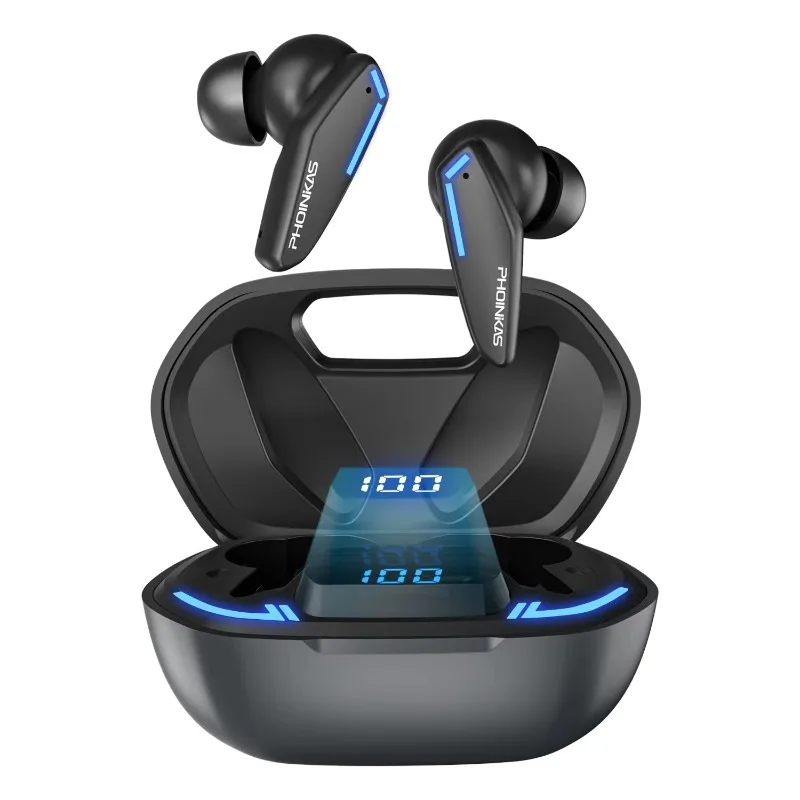 PHOINIKAS TWS Wireless Earbuds portable bluetooth Sport  Games Earbuds clear sound Q15 in-ear earphones IPX4 Waterproof