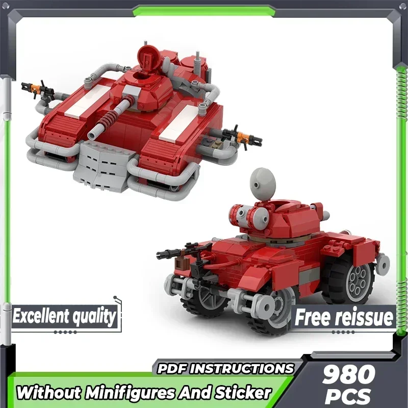 

Популярная игра Wars, модель Moc, строительные кирпичи, Tundran, технология тяжелого танка, модульные блоки, подарки, рождественские игрушки, наборы «сделай сам», сборка