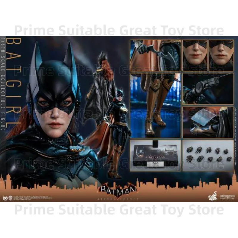 В наличии: Оригинальная фигурка HOTTOYS HT 1/6 VGM40 Бэтгёрл из игры Batman: Arkham Knight, подарок и предмет коллекционирования.