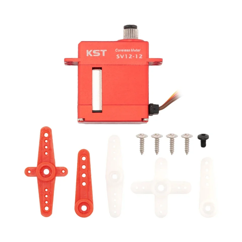 KST SV12-12 Super High Voltage 9.0Kgf.cm 0.10sec/60° Micro Servo High-performance Motion Control for RC Helicopters Rob ot Servo