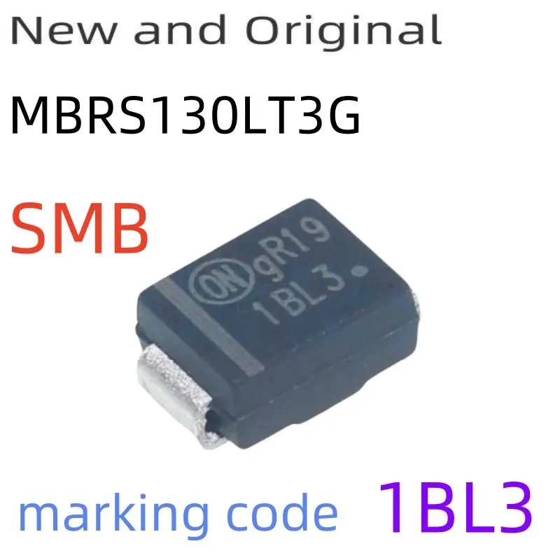 

MBRS130LT3G SMB 1A 30V Schottky Power Rectifier marking code 1BL3