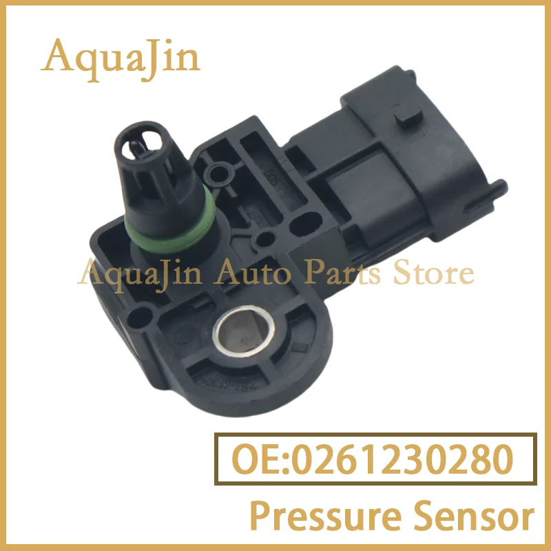 Sensor de presión del colector de admisión del mapa 0261230280 para Opel Vauxhall Adam M13 Astra G H Cascada Corsa Insignia Meriva Vectra Zafira