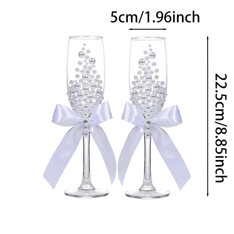 Creative Transparent Glass Wine Cup Gift Box Set with Tall Red Wine Glasses for Birthday image 4