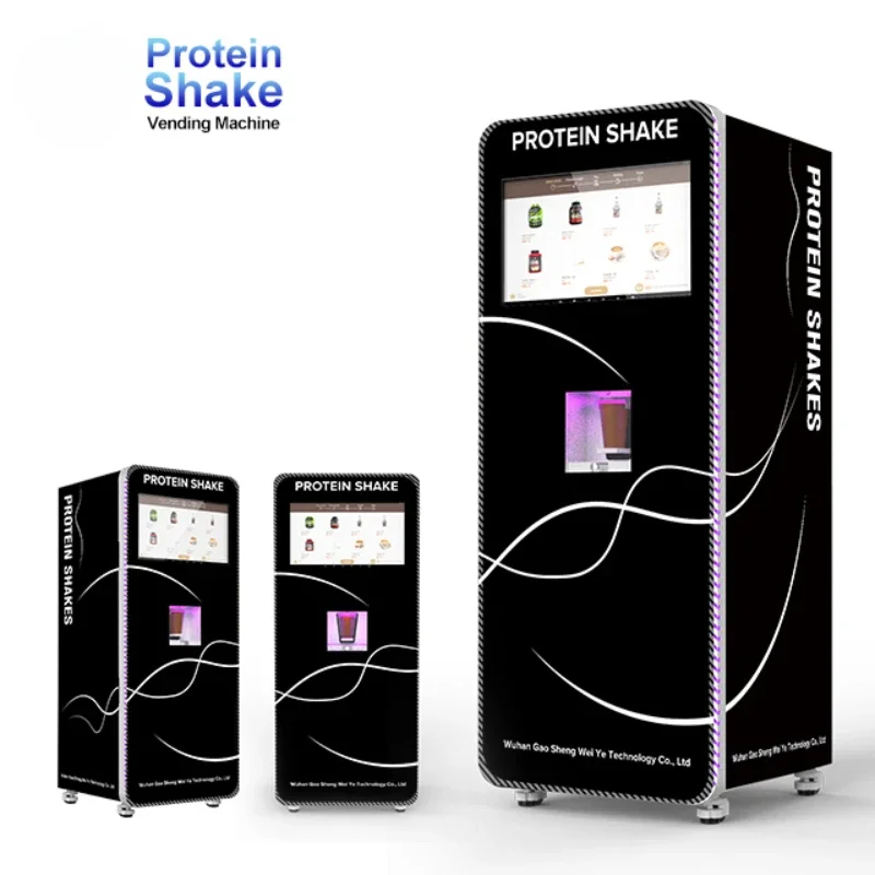 Automatic protein shake vending machine Coffee robot kiosk vending machine