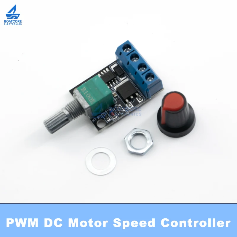1PCS DC Motor Speed Controller PWM 5V 12V 10A Stepless Speed Regulator LED Dimmer Voltage Controller Module