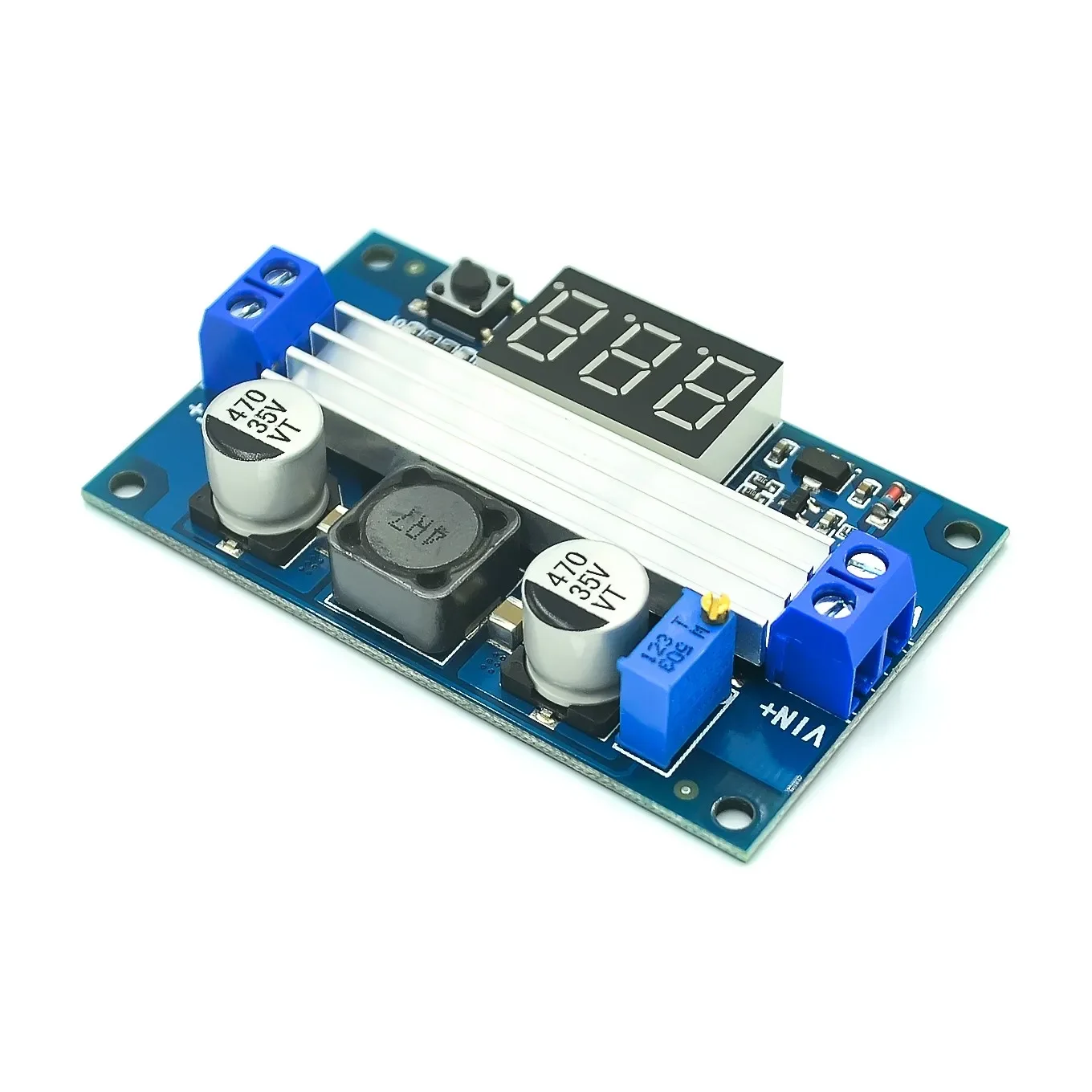 DC DC-DC 3~35V to 3.5~35V LTC1871 Booster step up Step-up module Converter Regulated Power Supply+VoltMeter