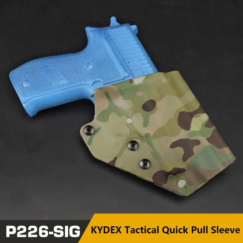 YDEX Material Adjustable Wear-resistant Tactical Pistol Holste,r P226 Special Quick Pull Sleeve, Multiple Combination Modes