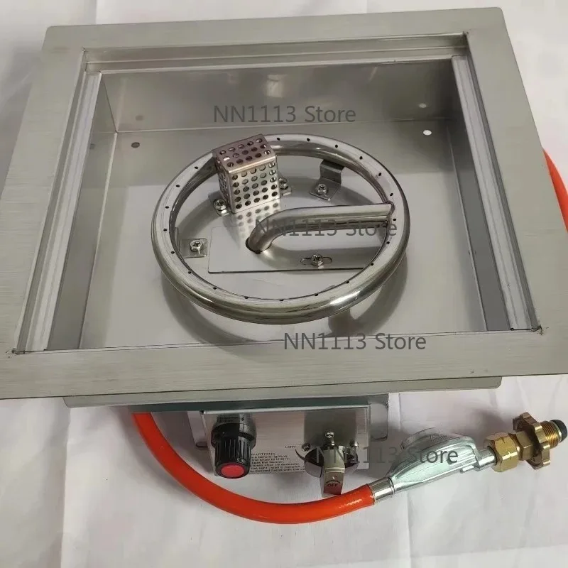 

Burner Kit System Outdoor Propane Heater Burner Kit with Flame Induction Propane Regulator