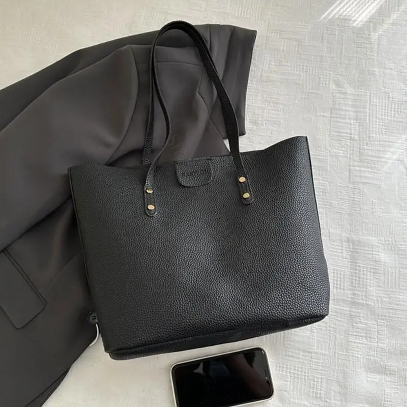 

Large Capacity Shoulder Bag for Women Commuting Bag Fashion Handbag Laptop Bag 066F