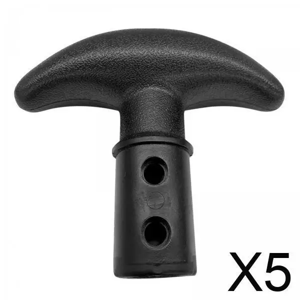 

Canoeing Paddle T Curved Handle PVC Grip Replacement for Inflatable Boats Accessories Storage and Kayak Parts