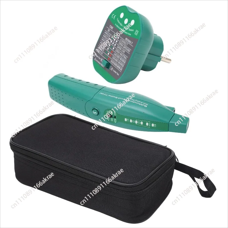 for MS5902R Multifunctional Wall Detector Strong Power 220V Dark Line Break Point Line Finder Empty Socket Tester