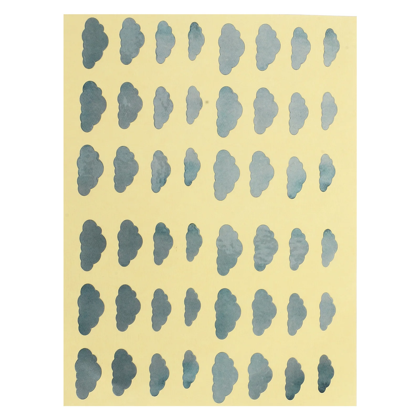 

1 Sheet Cloud Shaped Guitar Fretboard Stickers for Electric Guitar Ukulele Neck Marker Decals Music Instrument Stickers