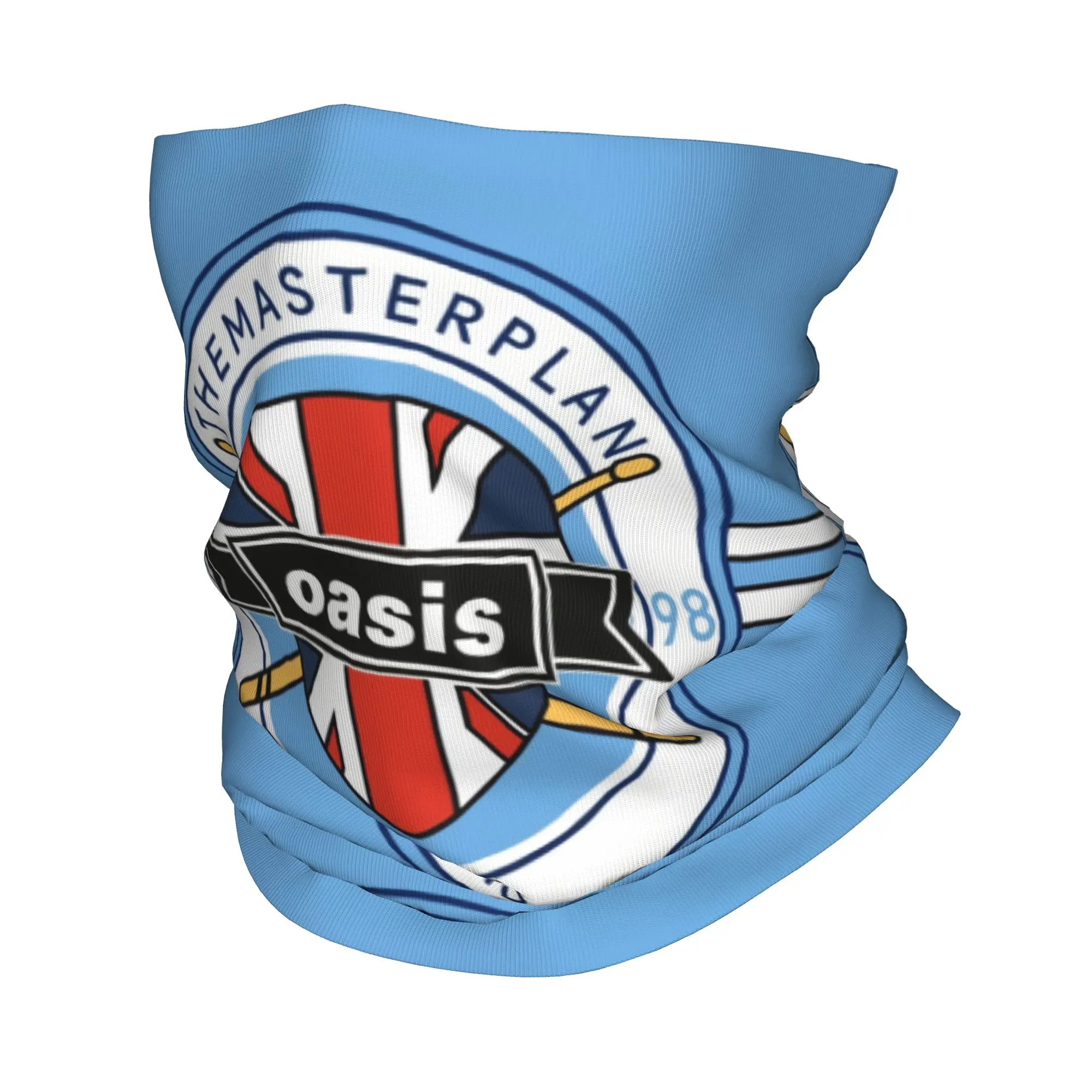 

Пользовательские британские музыкальные четко Maybe O-Oasis бандана для шеи, теплый шарф для мужчин и женщин, зимний лыжный шарф-труба, гетры, чехол для лица