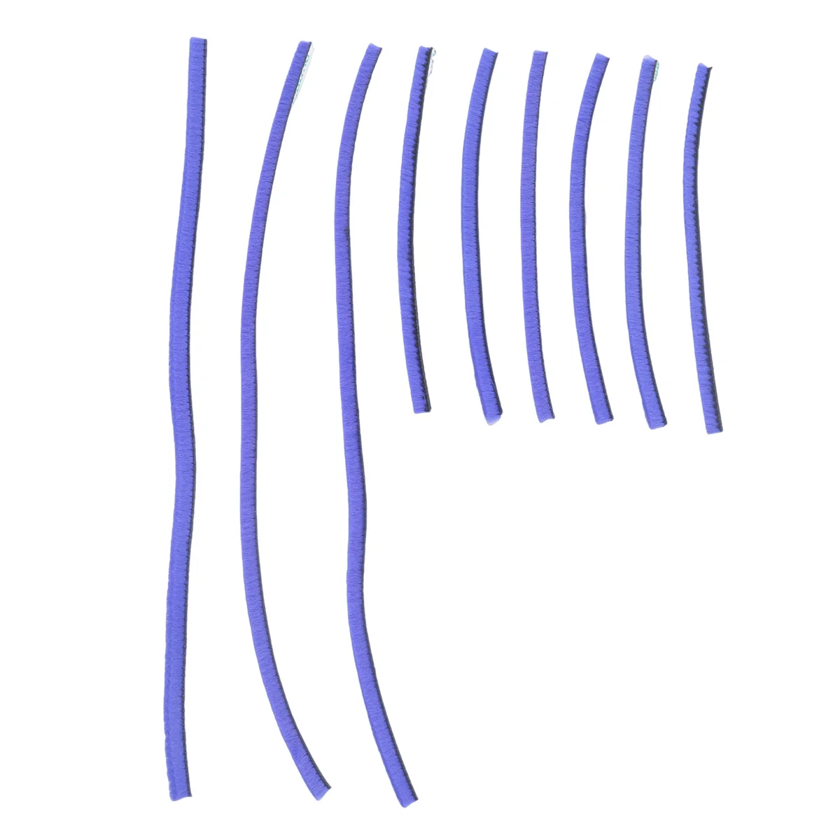 EQAZ-9Pcs tiras de pelúcia macias para aspirador de pó dyson v6 v7 v8 v10 v11 cabeça de rolo macio peças de acessórios de reposição