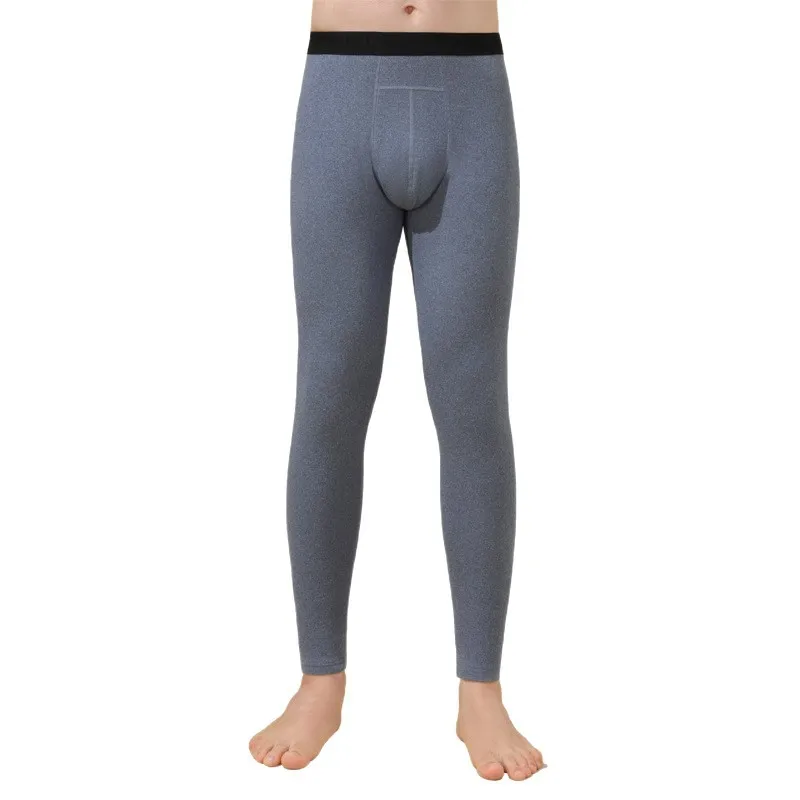 Men's Thermal Underwear Pants Autumn And Winter Long Johns Thickened Leggings Stretch U Convex Bottoming Trousers