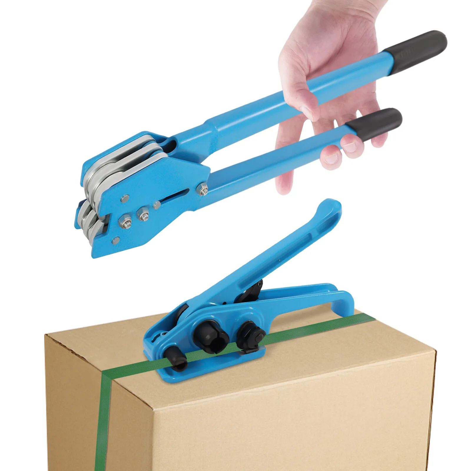 

Tensioner Tool Sealer with Packing Belt Pallet Packaging Strapping Banding Kit
