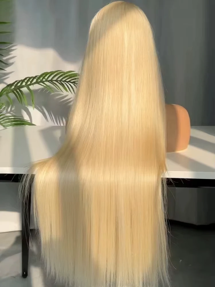 

30 40 Inch 613 Hd Lace Frontal Wig 13X6 Highlight Wig Human Hair Colored Straight Human Hair Wigs 100% Human Hair Brazilian Hair
