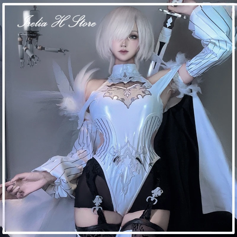 Irelia H Store NieR:Automata 10H Cosplay Costume NieR 10H Sexy Jumpsuit Halloween Costumes Female