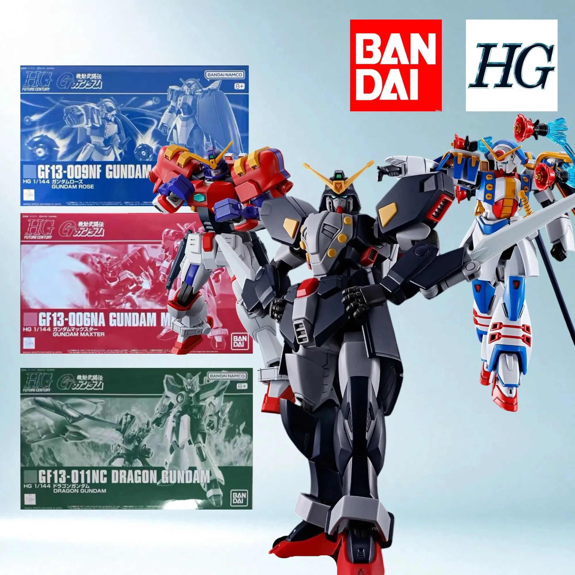 MobileFighter G Gundam HGFC 1/144 Shuffle Alliance Mecha Assembly Kit With Unique Accessories Scroll Parts For Gundam Hobby Fans