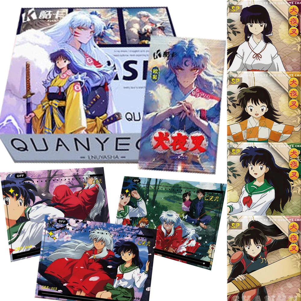 

Inuyasha Hobbies Collection Cards Booster Box Popular Character Sesshoumaru Anime Collectibles Picture Puzzle Cards Gifts Toys