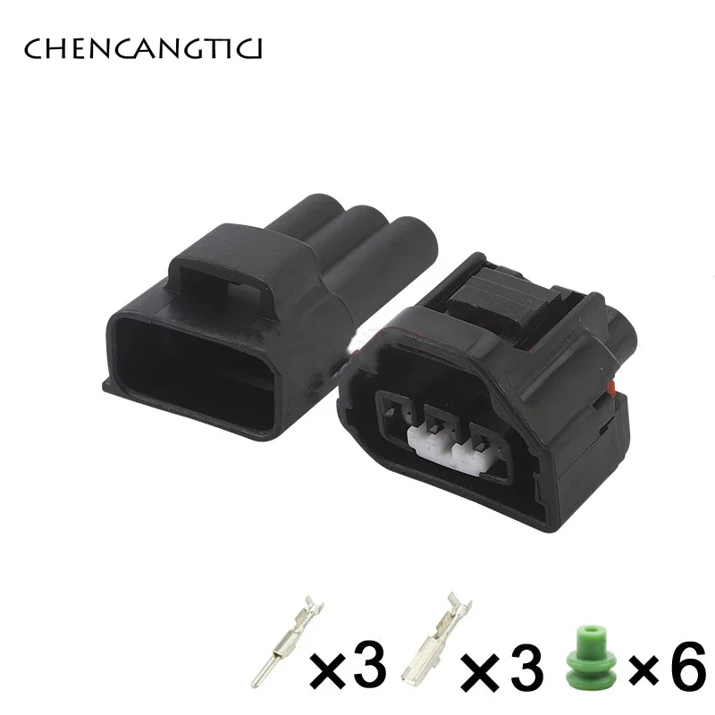 

1 Set 3 Pin 2.2 mm Auto Waterproof Sensor Plug Toyota Motor 1JZ TPS Connector Throttle Car Socket 90980-11261 7283-1133-10