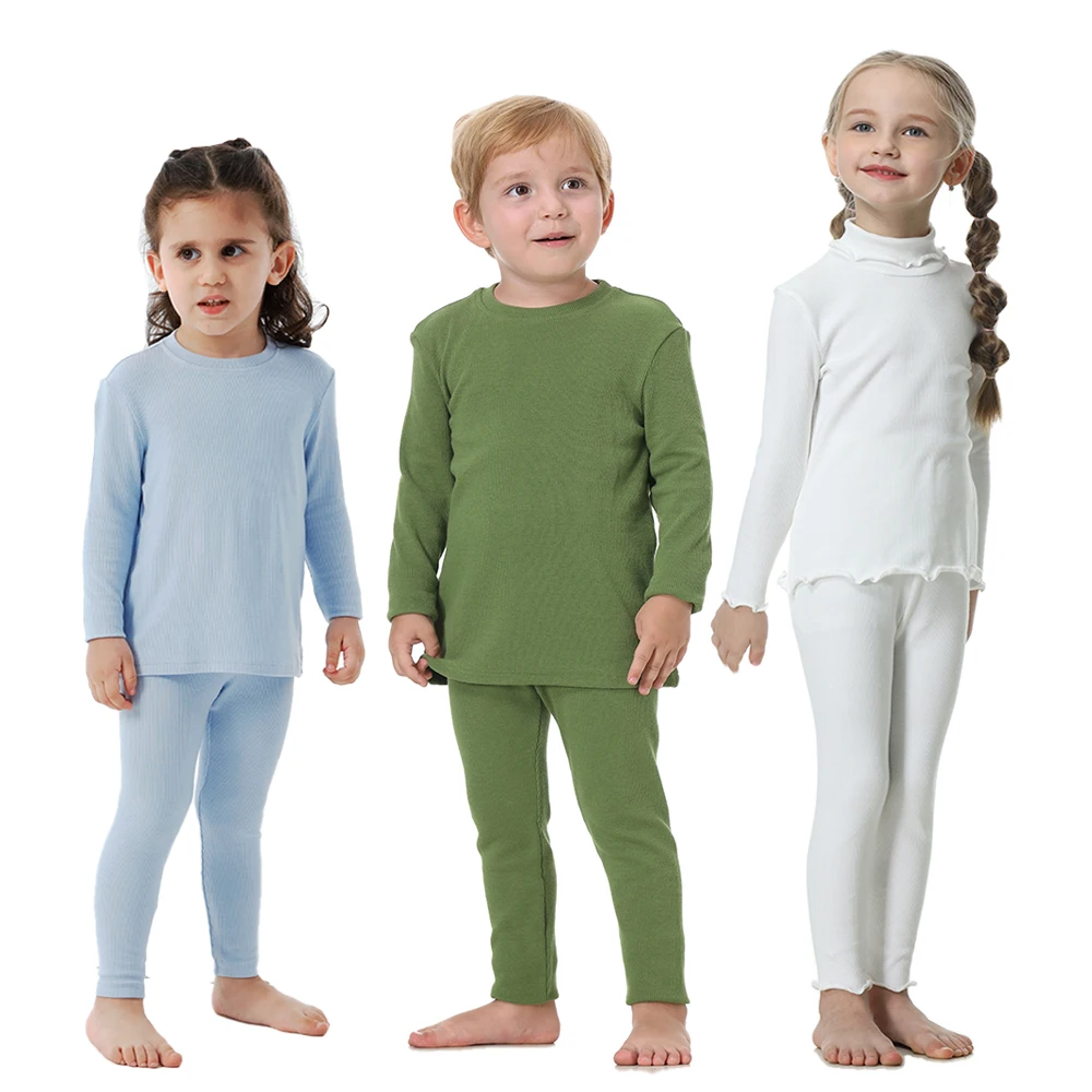 

New Fall Winter Spring Nighty For Kids Boys And Girls Child Clothes Casual Soft Suits Babe Pajamas