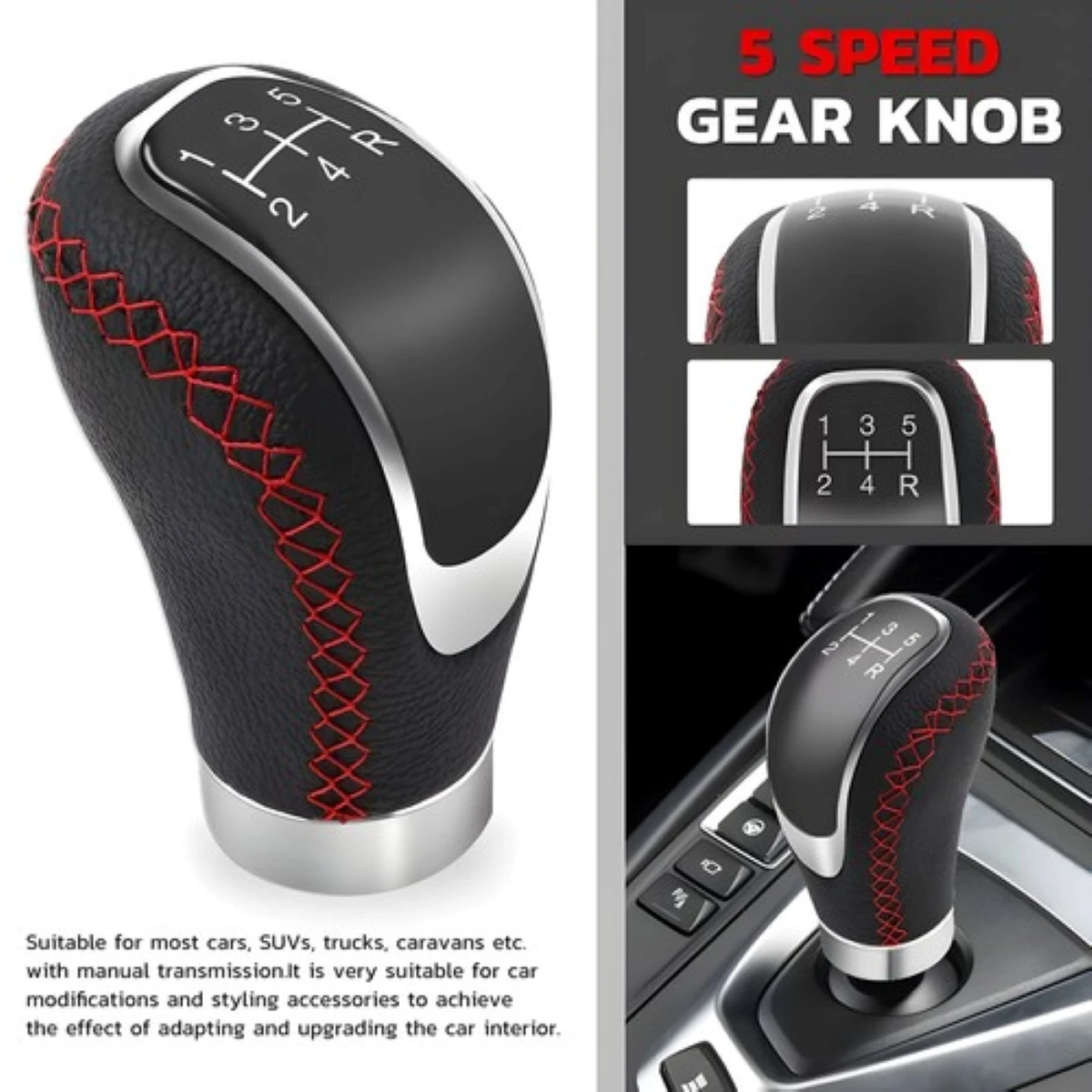 لشركة هيونداي إلنترا 5/6 سرعة دليل والعتاد عصا التحول المقبض رافعة رئيس شيفتر