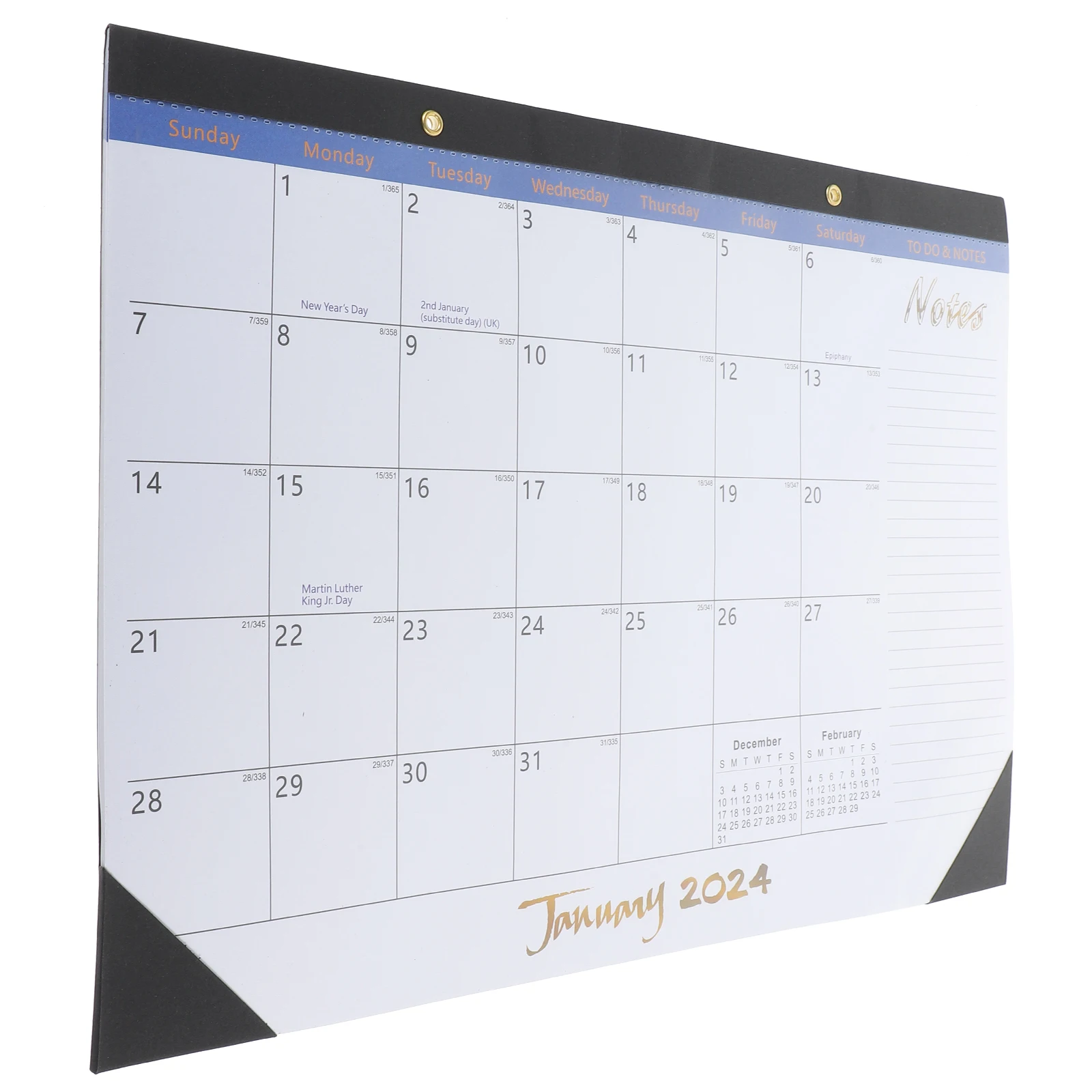 

Planner Calendar Thick Paper Desktop Wall Organizer For Home Office Bedroom English Schedule Calendar Decor