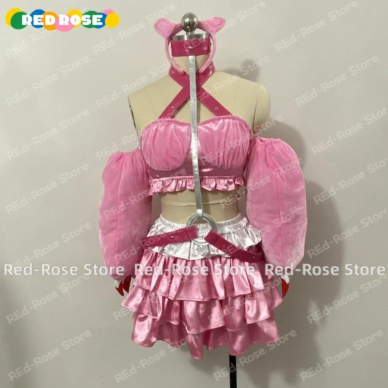 《Custom Size》Anime SONICOO Bear Clothing Cosplay Costume Dress Halloween Suit Party Role Play Outfit