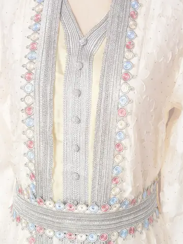 Marockansk kaftanklänning för kvinnor, bröllopstakchita, 2-delat set, islamiska kläder, turkisk kaftanklänning, ramadan, arabisk klänning 10 best sales Marockansk brudklänning - №5