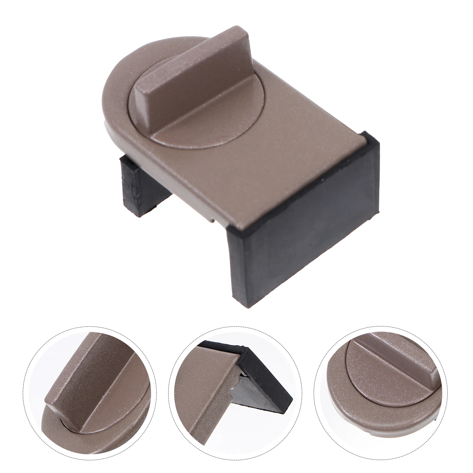 

3pcs Aluminum Alloy Limiter Safety Durable Easy Install Sliding Window Lock Child Security Stopper Door Window Protective Clamp