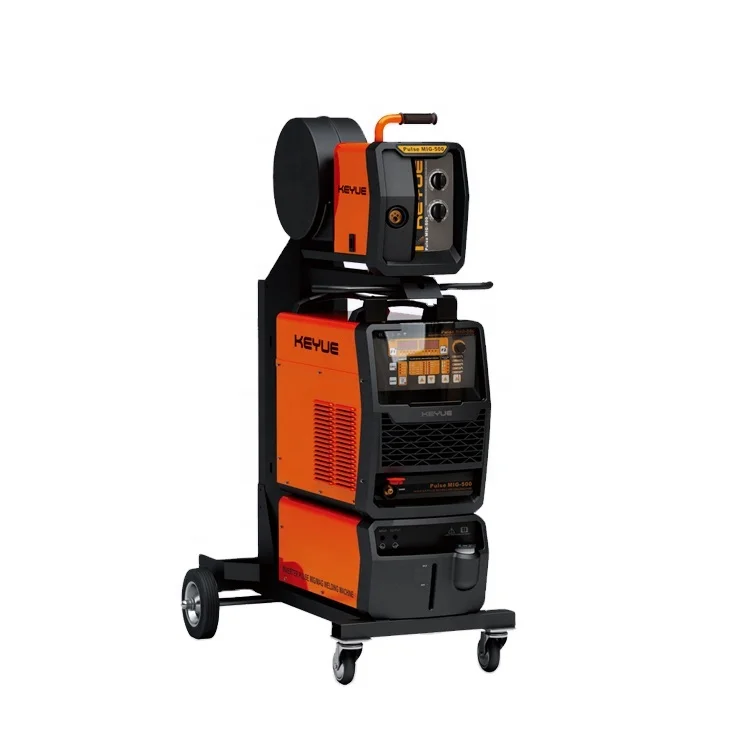 MIG-500H Inverter IGBT New Pulse MIG/MAG Welder for Aluminum Alloy, Synergistic, Low Price