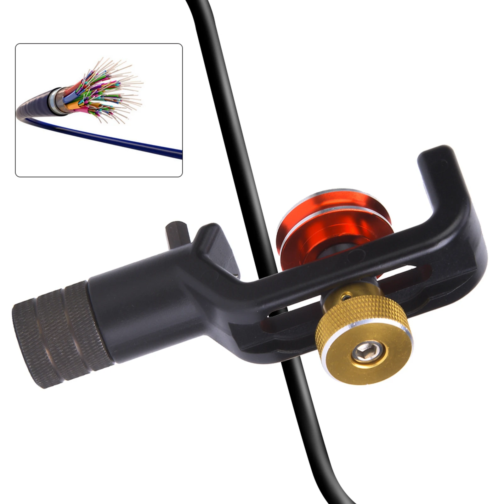 قاطع الكابلات كابل كم ستريبر قاطع الكابلات الضوئية عمودي أفقي سلك كم قطع تجريد سكين أداة 4-10 مللي متر #4