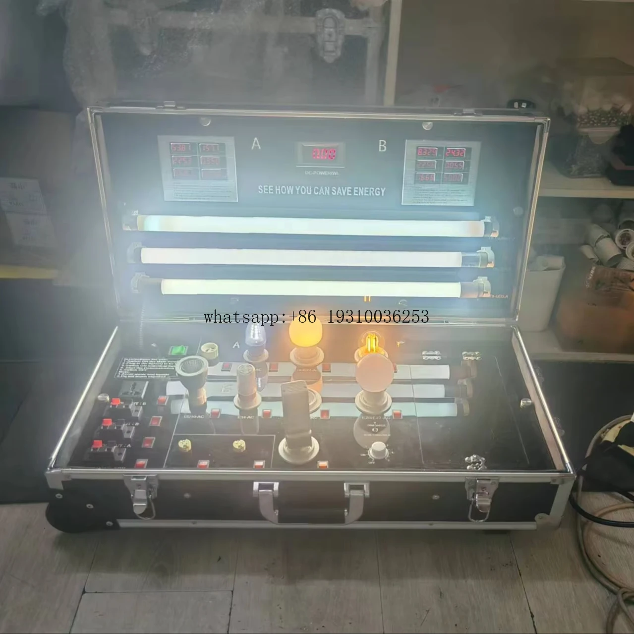 

Portable Custom LED Test Box Aultifunctional Toolbox For Optical And Electrical Testing