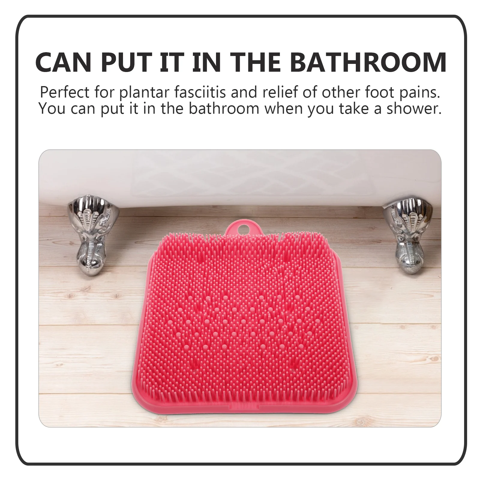 

прочный массажный коврик для ног, расслабляющее средство для удаления мозолей для дома, ванной комнаты, универсальный инструмент для ухода за ногами, массажная подушка Foo Bath Cushion