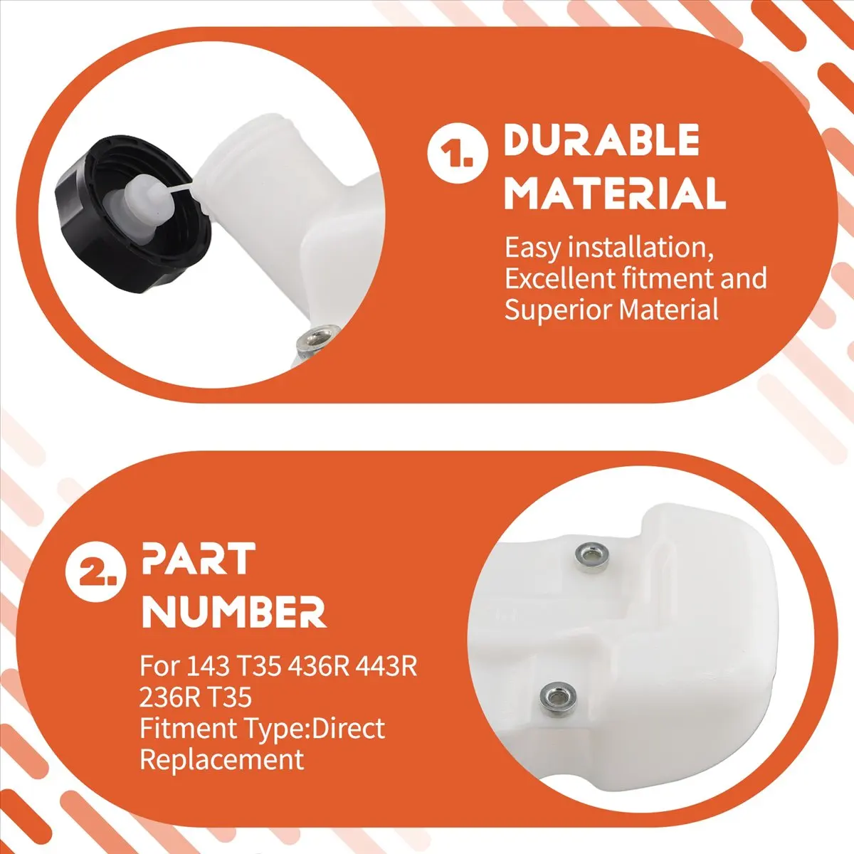 

Крышка топливного бака Delighted в сборе для триммера BC4310 G4K G45L Husqvarna 143 T35 436R 443R 236R T35, кусторез