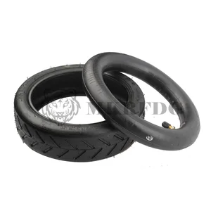Pneu De Borracha Scooter Elétrico, Substituição Dianteira e Traseira, 8 1, 2x2, Atualizado Engrossar Tubo Interno, 8.5 10 principais vendas trotinete pneu 8 - №8