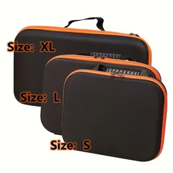 1pc Shockproof Tool Bag, Waterproof Tool Box, Large Capacity Electric Drill Carry Case Oxford Cloth Bag For Electrician Hardware