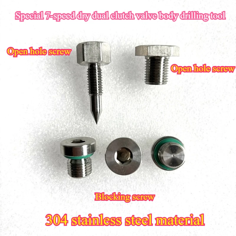 

For Buick Chevrolet Dry Dual Clutch/valve Body Oil Drain Screw Valve Body Oil Change Tool/valve Body Drilling Tool