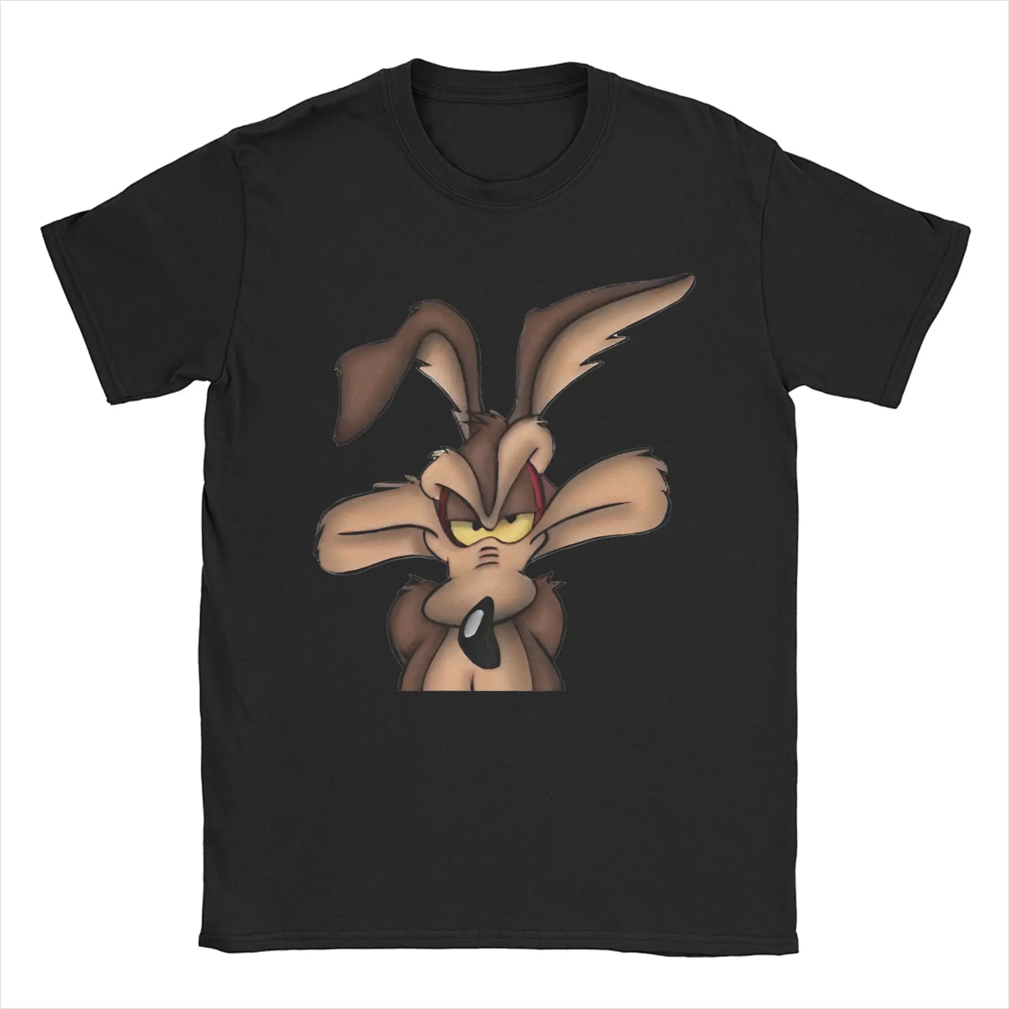 Wile E. Coyote Tee Shirt for Men Women New Arrival T Shirts Cartoon 100% Cotton Clothes